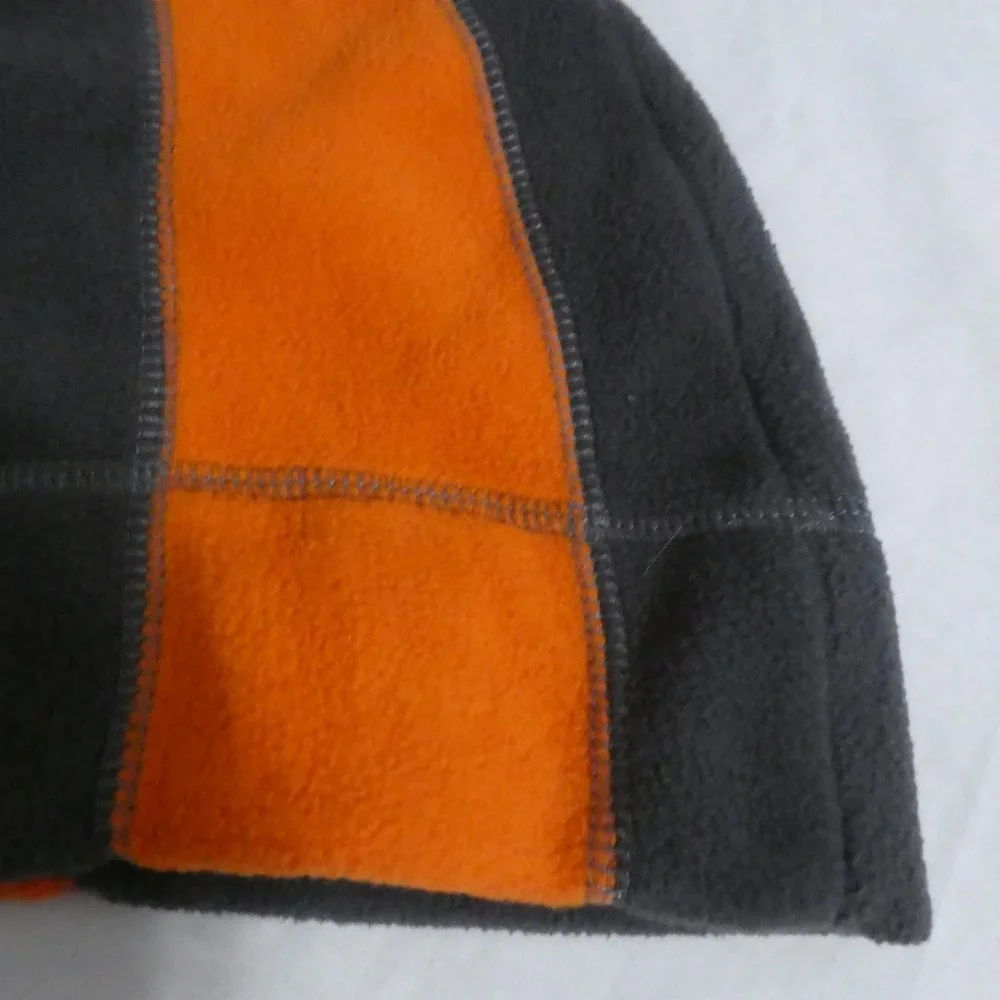 CHILDREN'S PLACE | 8-14 years | Grey and Orange Fleece Hat | NWOT - Picture 8 of 11